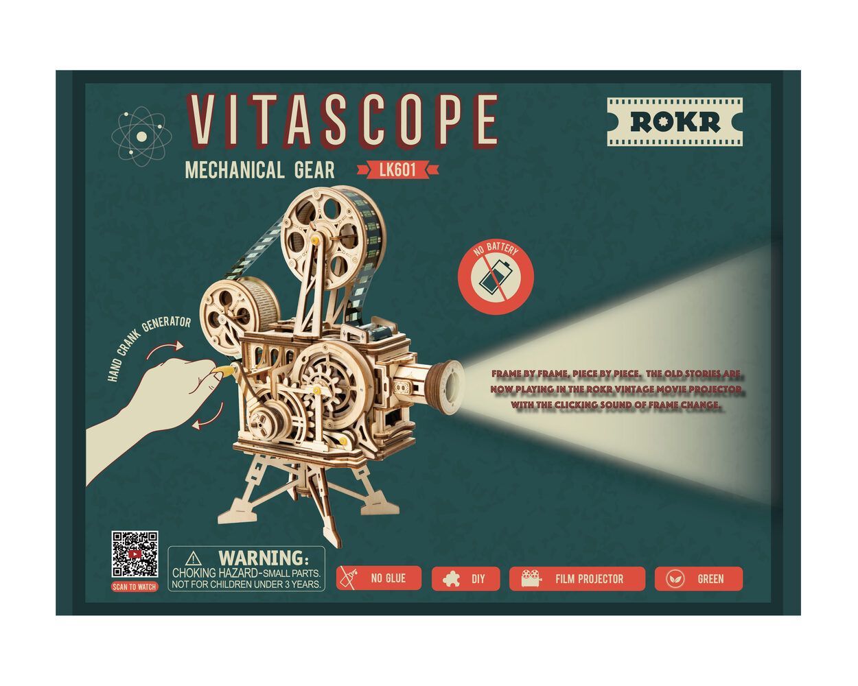 Robotime - DIY Vitascope - Camera (DIY 3D Puzzle 23 x 13.3 x 25.5 cm)-/bilder/big/small_LK601_PACKAGE-02.jpg.jpg