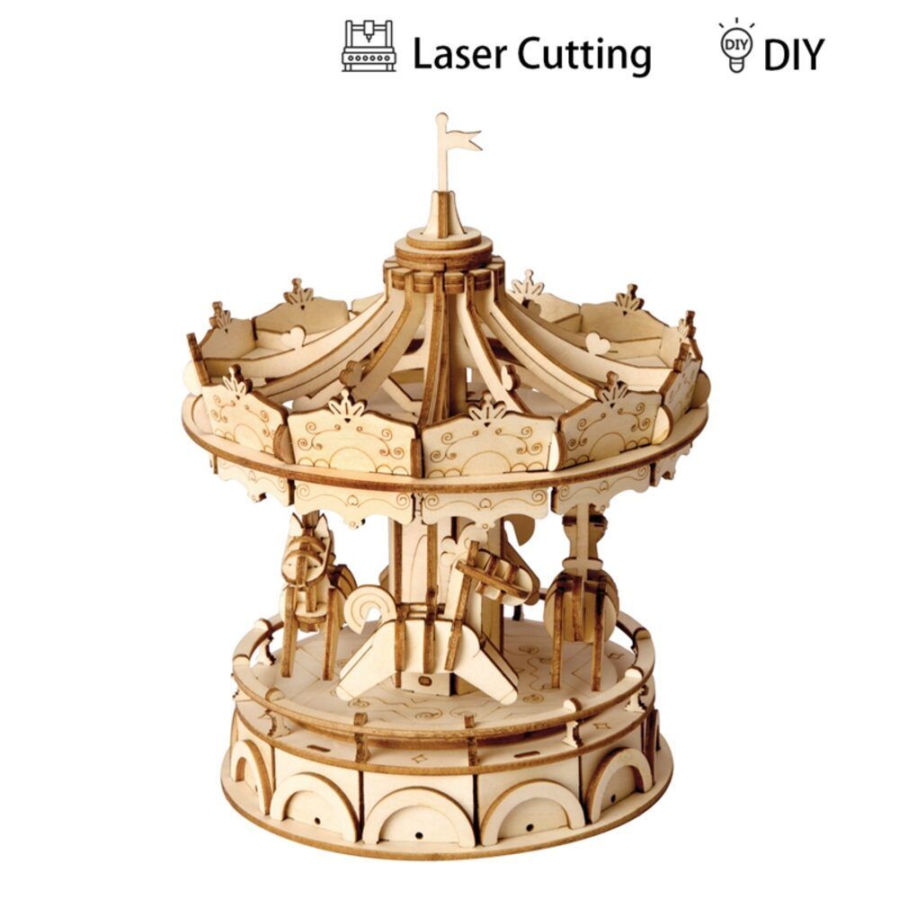 Robotime - DIY - Merry-Go-Round (DIY 3D Puzzle 12 x 12 x 15 cm)-/bilder/big/small_TG404%20(1).jpg.jpg