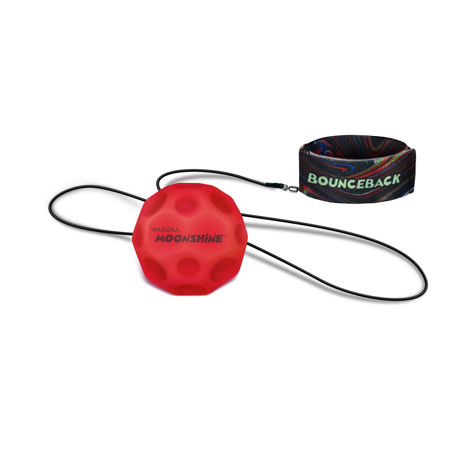 Waboba - Moonshine Bounceback LED "ROT" 