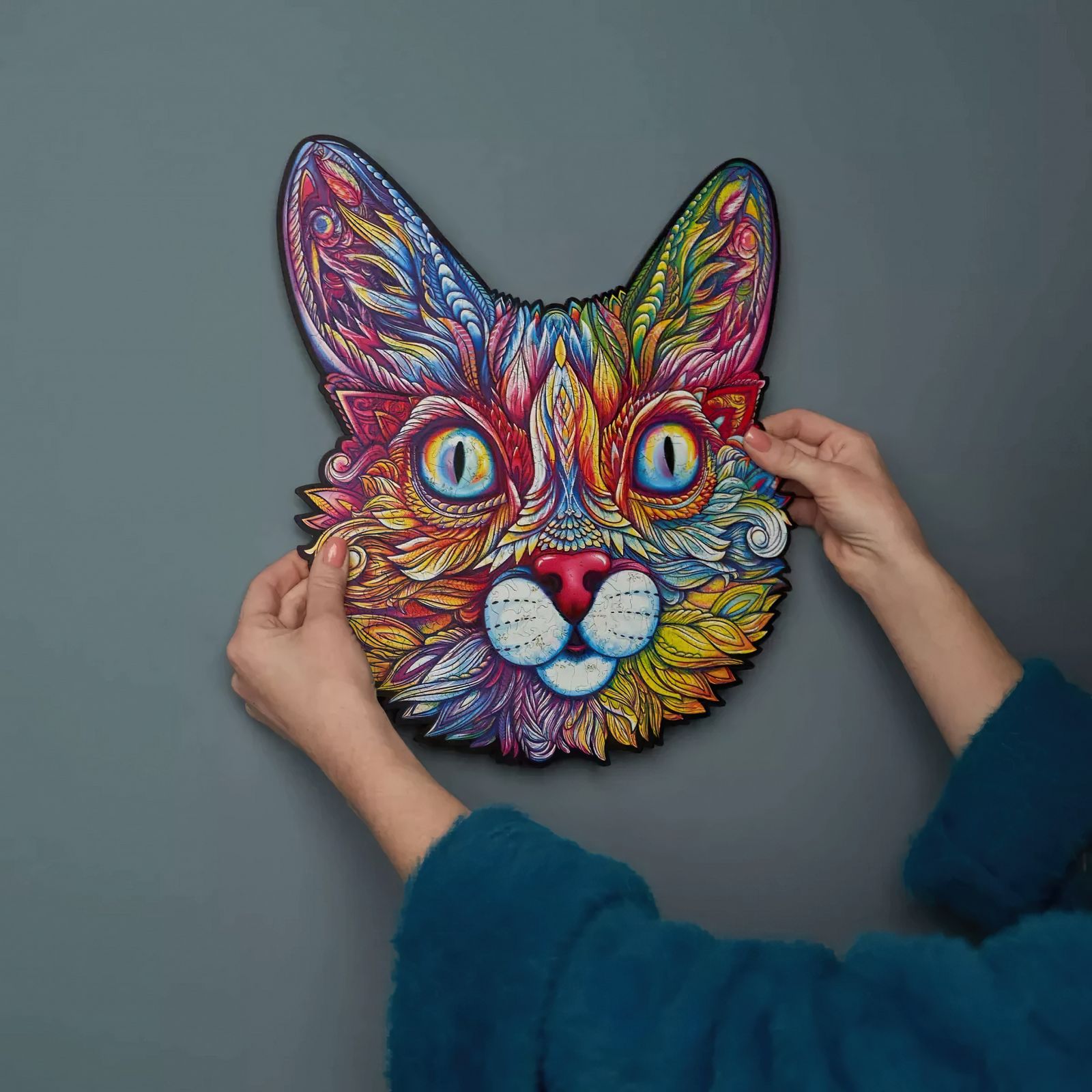 UNIDRAGON - Aufhänge-Set passend für alle Puzzles und Größen-/bilder/big/wandbefestigung_3.jpg