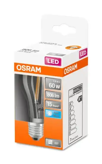Herrnhuter Sterne Herrnhuter-Sterne - LED E27 kaltweiß für A4-A7 Sterne 6.5 W (für blau grün grün/weiß blau/weiß blau/gelb) Sterne aus Kunststoff