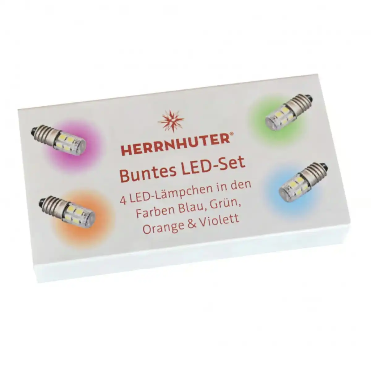 Herrnhuter Sterne Buntes LED-Set, Fassung E10, für A1e-Sterne