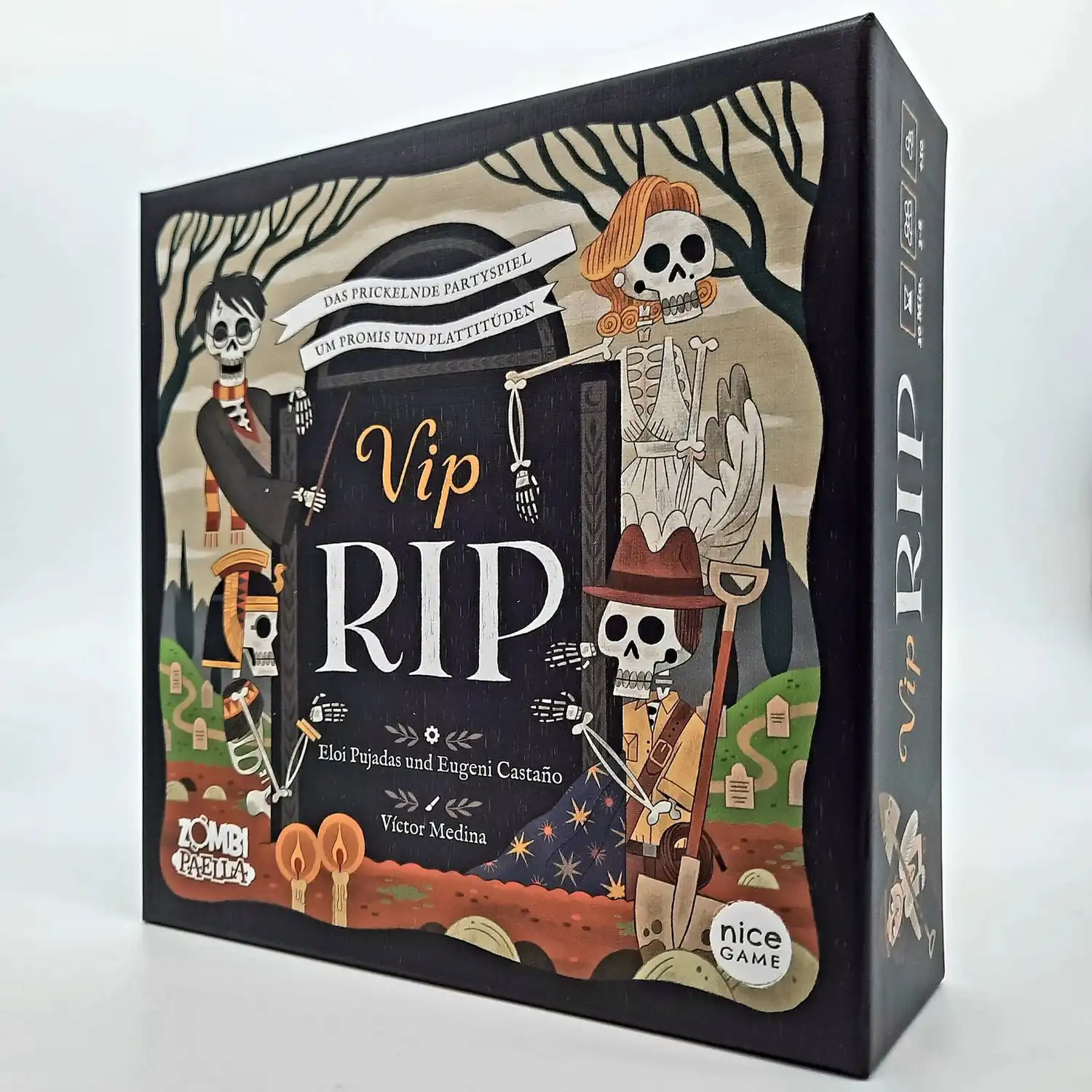 VIP RIP - das prickelnde Partyspiel für 3-8 Spielende