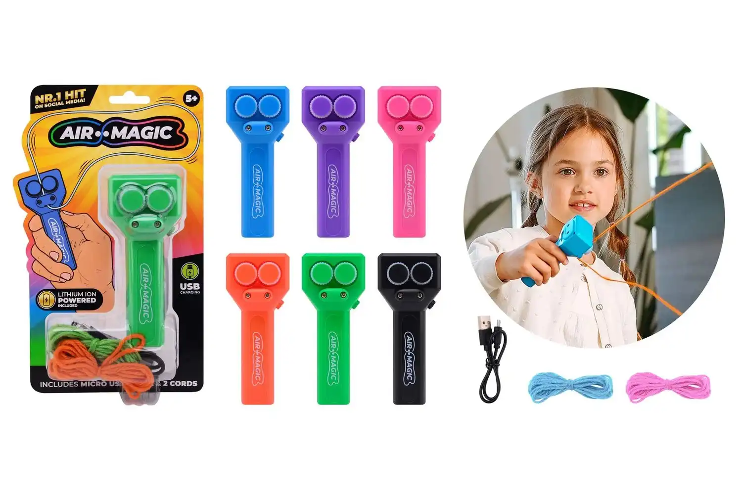 Air Magic farblich sortiert