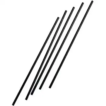 Cfk-Rohr (Kohlefaserrohr Carbonrohr) 6 mm x 5 mm 100 cm schwarz für Drachen- und Modellbau Basteln Montagen Messebau Industrie Haushalt