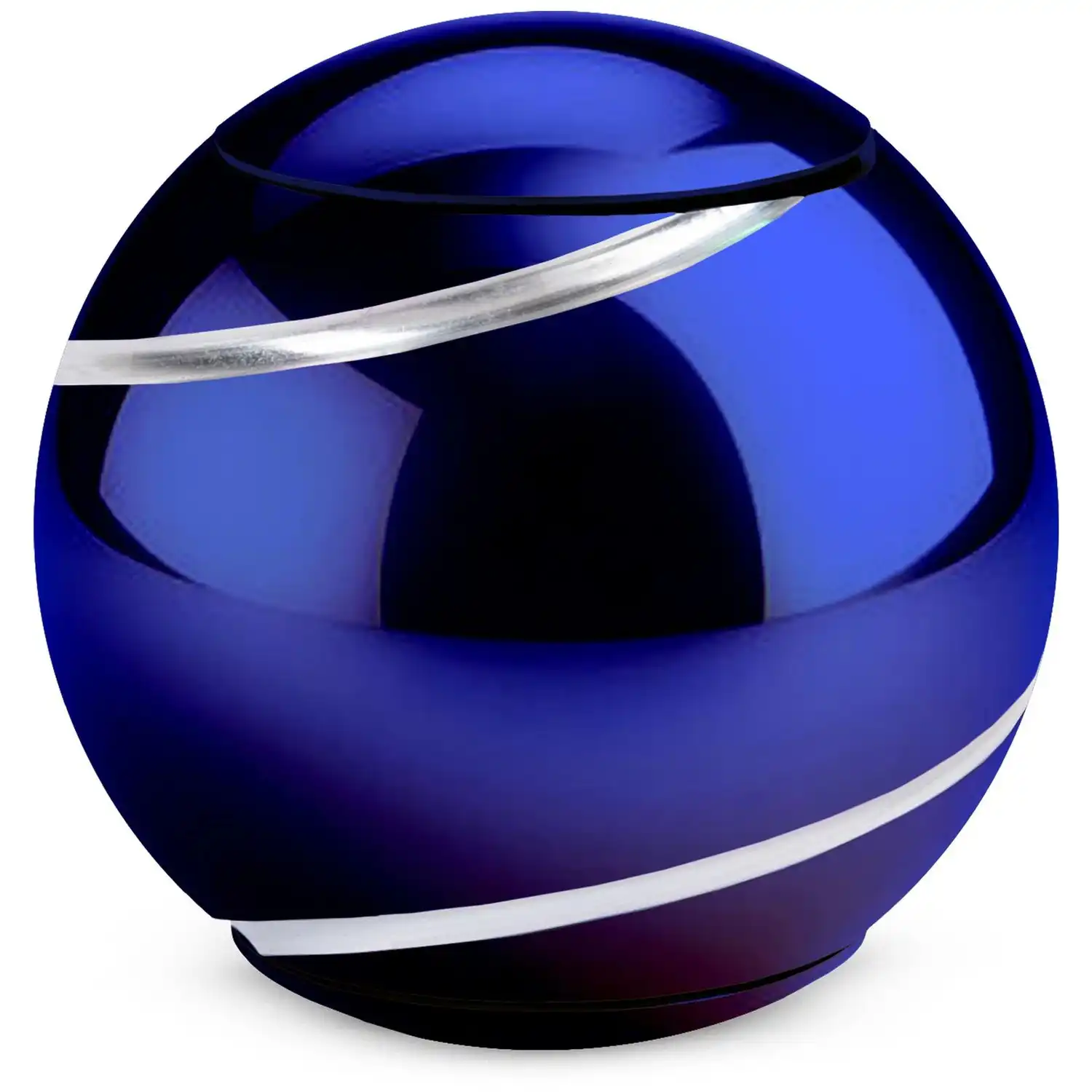 Fidget Spinner Ball , für Hand und Finger Akrobatik Ø 4 cm blau