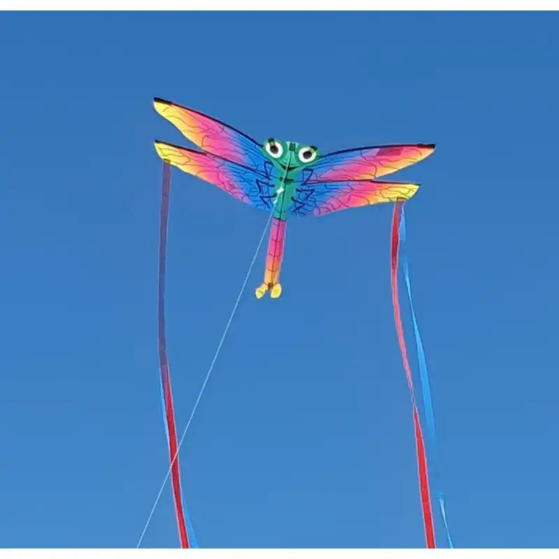 Spider Kites Lilly Libelle Einleiner-Drachen/Kinderdrachen (1-Leiner) rtf (flugfertig) Lilly Libelle 88 cm x 60 cm bunt