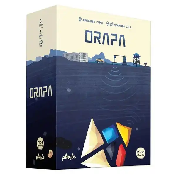 Orapa - Taktikspiel für 2-5 Spielende
