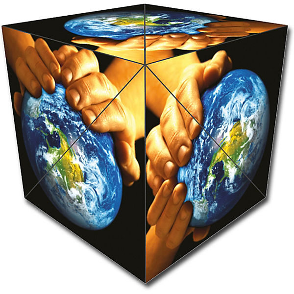 GeoBender Würfel - Geometrischer Magnetwürfel - magnetisches-/bilder/big/world_1.jpg