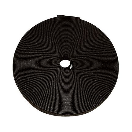 Klettband, komplett, 2 cm breit, schwarz Klettband, komplett, 2 cm breit, schwarz