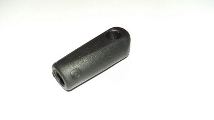 Stand-Off-Aufnahme (Connector), 3 - 5 mm, schwarz, für Spreize, für Drachen- und Modellbau