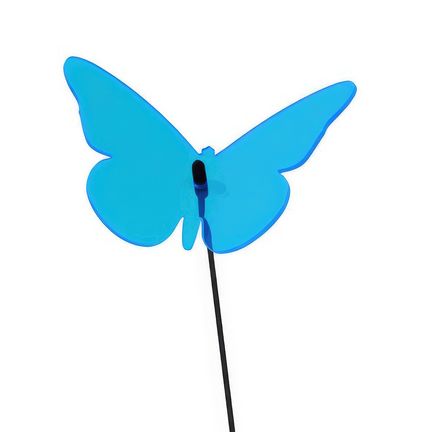 Sonnenfänger Lichtzauber - Schmetterling Magic Superior 50 cm blau 