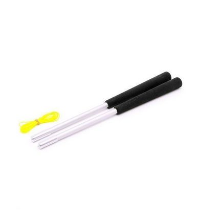 Mister Babache - Handstäbe X-Treme Classic, Aluminiumstab, L 32,5 cm Mister Babache - Handstäbe X-Treme Classic, Aluminiumstab, L 32,5 cm