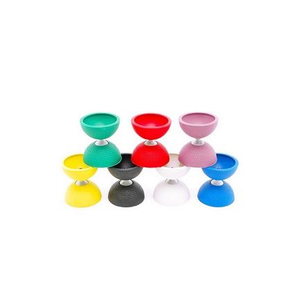 Mister Babache - Birdie Jonglier-Diabolo Ø 78 mm L 90 mm 130 g rot Mister Babache - Birdie Jonglier-Diabolo Ø 78 mm L 90 mm 130 g rot