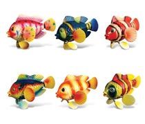 11111Wackel-Magnete (3D-Motiv) Clownfish/Clown Fish Ocean Life 
