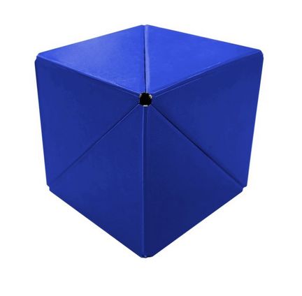 GeoBender Würfel - Geometrischer Magnetwürfel - magnetisches 3D-Lernpuzzle - geometrisches Spielzeug für Kinder und Erwachsene "PRIMARY-2" 6 x 6 x 6 cm 105 g