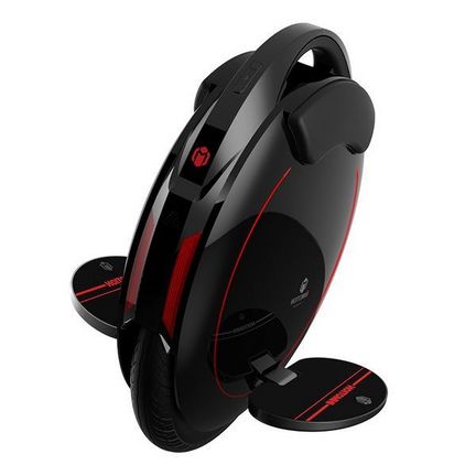Inmotion V5-F Elektro-City-Roller, mit 144 Wh Akku, schwarz, Einrad/Monowheel