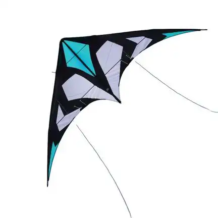 11111Spiderkites Maraca light - Zweileiner-Lenkdrachen/Stabdrachen/Trickdrachen (2-Leiner) rtf - 200 cm x 87 cm 4 + 5  mm CFK-Gestänge emerald