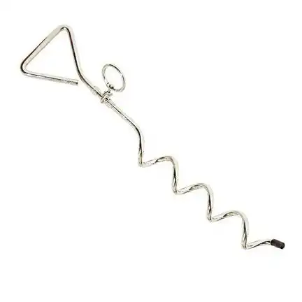 Bodenanker-Haltepflock ""Korkenzieher"" 44 cm 