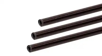 Cfk-Rohr (Kohlefaserrohr Carbonrohr) 6 mm x 4 mm 125 cm schwarz für Drachen- und Modellbau Basteln Montagen Messebau Industrie Haushalt