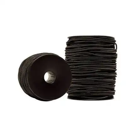 Gummischnur 3 mm schwarz für Drachen- und Modellbau 