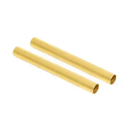 Messingmuffe ohne Anschlag (Muffe) Ø 22 mm Innendurchmesser für Drachen- und Modellbau Basteln Montagen Messebau Industrie Haushalt