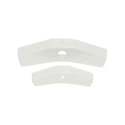 EXEL Eddy Kreuz Kunststoff 4 mm weiß für Drachen- und Modellbau 