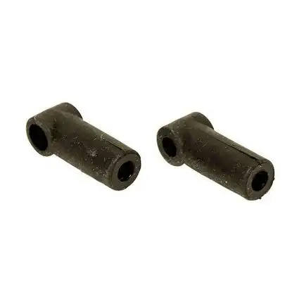 Stand-Off-Halter "Gummibärchen" (Conflex) fester Kunststoff 6 mm schwarz für Drachen- und Modellbau