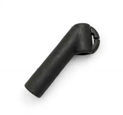 Seitenverbinder angewinkelt 8/8 mm schwarz für Drachen- und Modellbau 