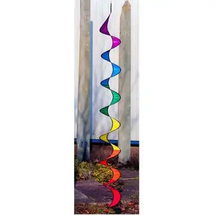 Spirale/hängendes Windspiel 120 cm rainbow 