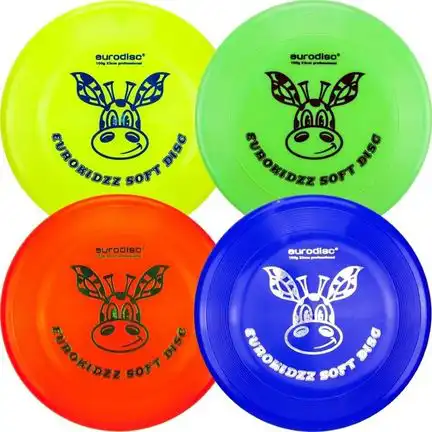 Eurodisc Kidzz Fun Softdisc Giraffe Ø 23 cm 100 g grün 