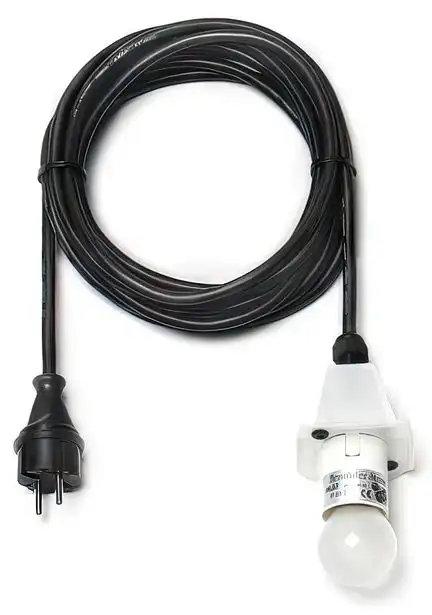 Herrnhuter Sterne 10m Anschlusskabel A4/A7 inkl. LED - weiß Passend für Kunststoff-Sterne A4/A7 geeignet für den Außenbereich