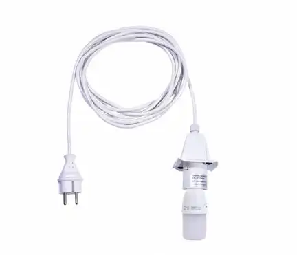 Herrnhuter Sterne 5m Anschlusskabel A4/A7 inkl. LED - weiß Passend für Kunststoff-Sterne A4/A7 für den INNENBEREICH