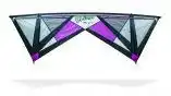 Revolution REFLEX RX Vierleiner-Lenkdrachen/Stabdrachen (4-Leiner) KITE ONLY - 236 cm x 79 cm lila