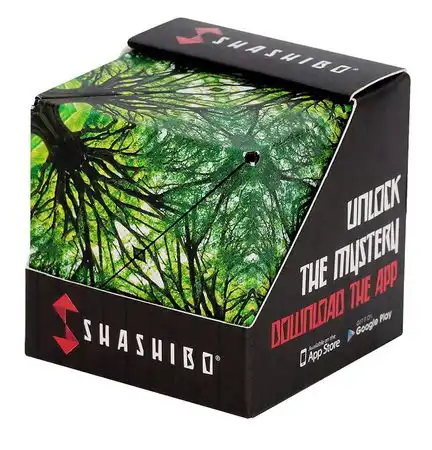 Shashibo Cube - Geometrischer Magnetwürfel - magnetisches 3D-Lernpuzzle - geometrisches Spielzeug für Kinder und Erwachsene "ELEMENTS" 6 x 6 x 6 cm 105 g