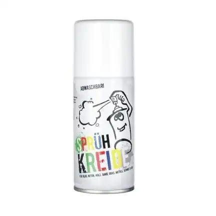 Elliot Sprühkreide - 150 ml weiß abwaschbares Fun-Kreidespray (Markierspray) für Spiel Spaß und Fantasie