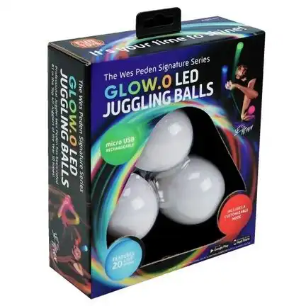 Wes Peden - Juggling Ball-Set LED - 3 Jonglierbälle 