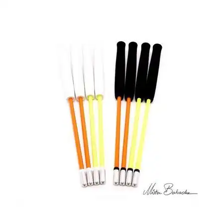 Mister Babache - Handstäbe Carbon Classic (2 Stück/Paar) Ø 7 mm L 34 cm 30 g