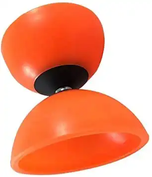 Mister Babache - Diabolo Prime Jonglier-Diabolo Ø 100 mm L 110 mm 166 g orange