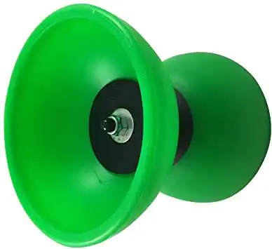 Mister Babache - Diabolo Prime Jonglier-Diabolo Ø 100 mm L 110 mm 166 g grün