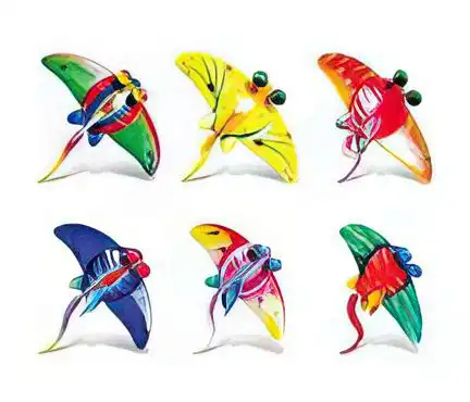 Wackel-Magnete (3D-Motiv) Stechrochen/Stingray Ocean Life 