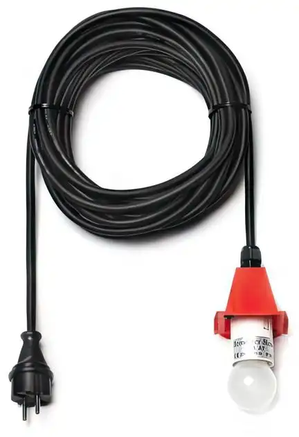 Herrnhuter Sterne 10m Anschlusskabel A4/A7 inkl. LED - rot Passend für Kunststoff-Sterne A4/A7 geeignet für den Außenbereich