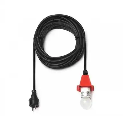 Herrnhuter Sterne 10m Anschlusskabel A4/A7 inkl. LED - rot Passend für Kunststoff-Sterne A4/A7 geeignet für den Außenbereich