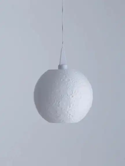 InnoCreo - "Mond" Lampenschirm für Weihnachtsstern A1(e/b) "Mond"