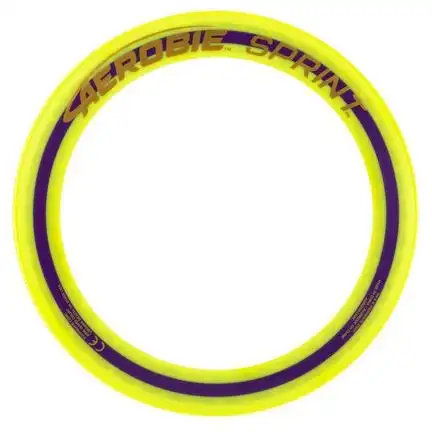Aerobie Wurfring SPRINT / Frisbee gelb 25 cm Durchmesser 