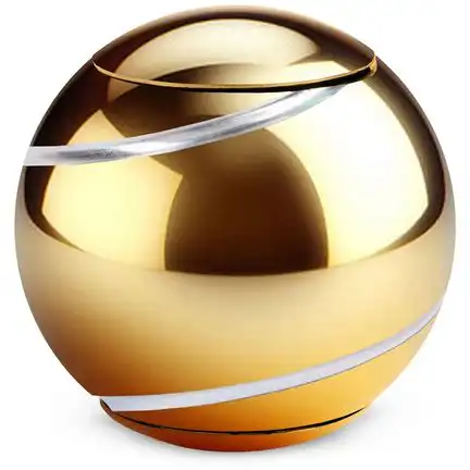Fidget Spinner Ball für Hand und Finger Akrobatik Ø 4 cm gold