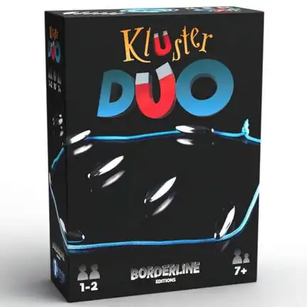11111Borderline Editions KLUSTER DUO - das Magnetspiel - für Jung und Alt 
