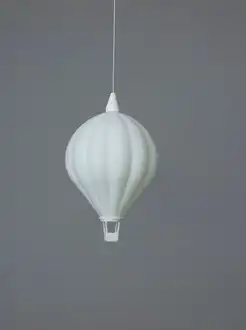 Die Edelweissen - "Der Heissluftballon gross" (Fuenf) Leuchtkörper für Weihnachtsstern A1(e/b) "Der Heißluftballon groß" (Fünf)