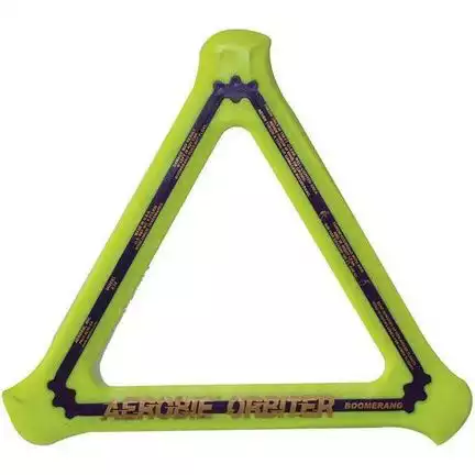 Aerobie Bumerang 24.5 cm groß Orbiter gelb 