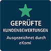 geprüfte Bewertungen durch EKOMI